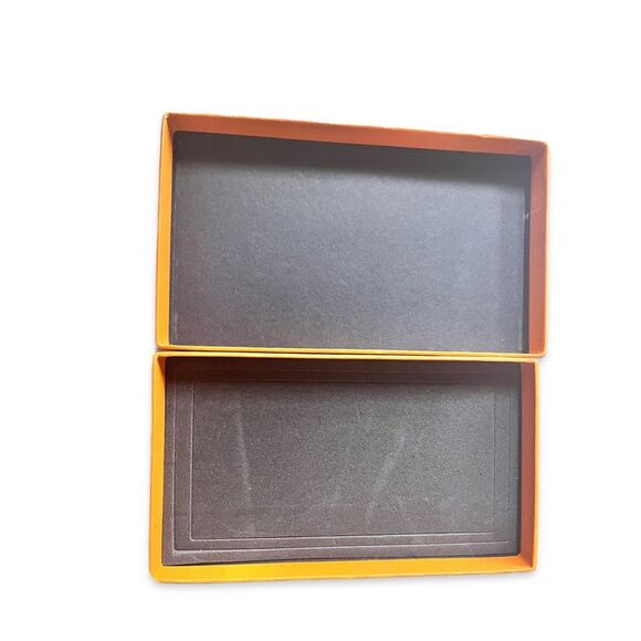 Louis Vuitton Vibrant Orange Gift/Jewelry/Scarf Box-Discoloration/Stains - Picture 5 of 5